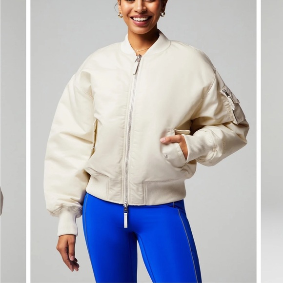 Fabletics Iconic Bomber Jacket - Picture 5 of 8
